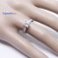 แหวนทองคำขาว แหวนเพชร  แหวนแต่งงาน แหวนหมั้น - R1129DWG